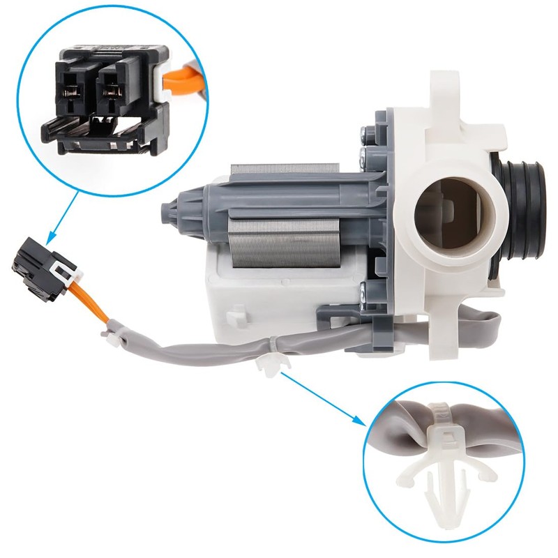 Siwdoy B40-3A01 Drain Pump Compatible With GE Washing Machine