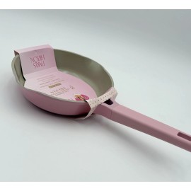 Paris Hilton Pink 8" Ceramic Nonstick Coating Frying Pan Cast Aluminum NWT