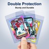 80ct Semi Rigid Card Holders, Card Sleeves for Trading, PSA,