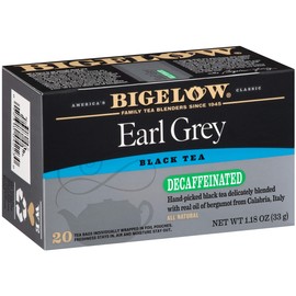 Bigelow, Earl Grey Tea (Decaffeinated), 20 Count