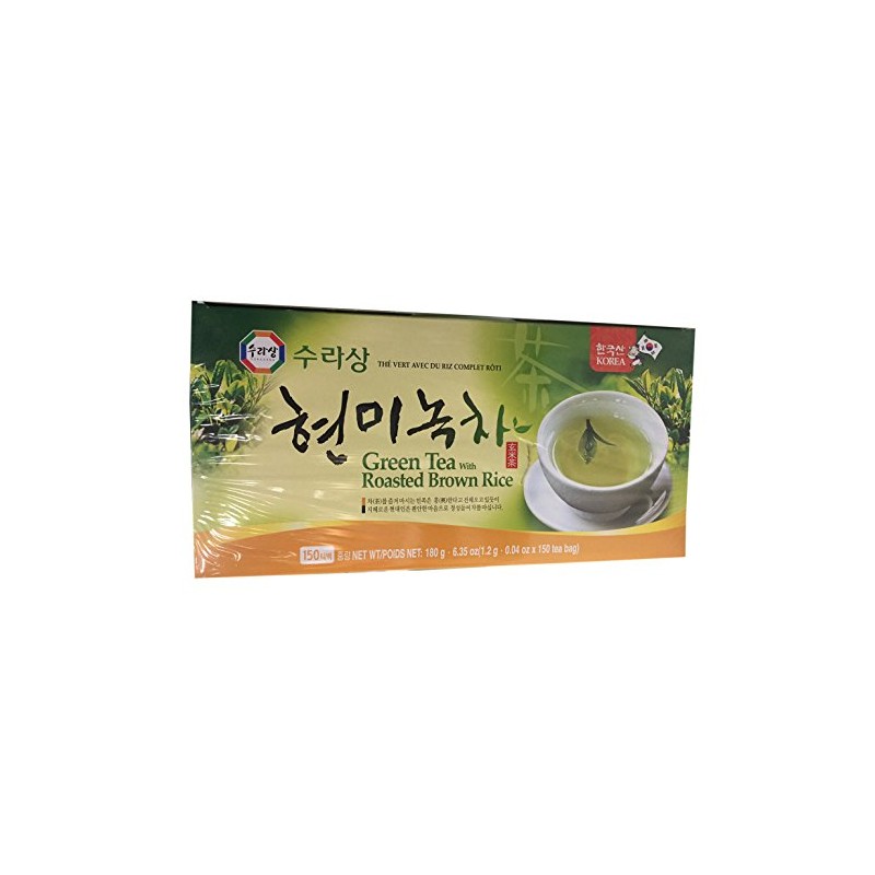 Surasang Korean Tea (Green Tea with Roasted Brown Rice, 1