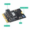M.2 NGFF Key E to Key E Adapter Card for