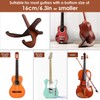 CAHAYA Guitar Stand Wooden Floor Guitar Stand Thicken Plywood X-Frame