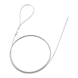 Sanwa Supply E-Security SLE-13W (Wire Length 0.4 ft (1.0 m) / Diameter 0.6 inch (1.5 mm) Uncrimped One Side
