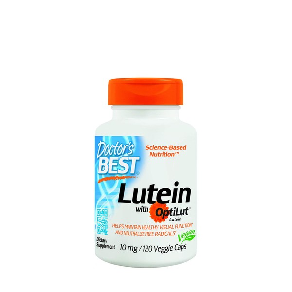 Doctor's Best Lutein with OptiLut 10 mg