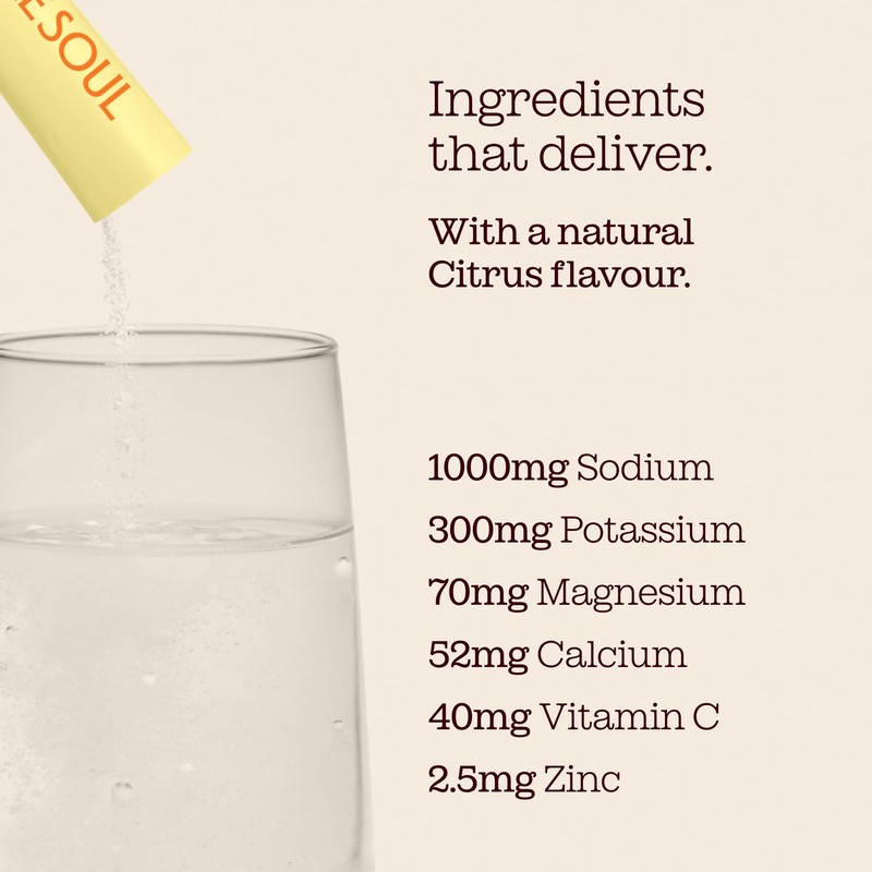 Free Soul Hydrate | Electrolyte Hydration Sachets | Zero Sugar