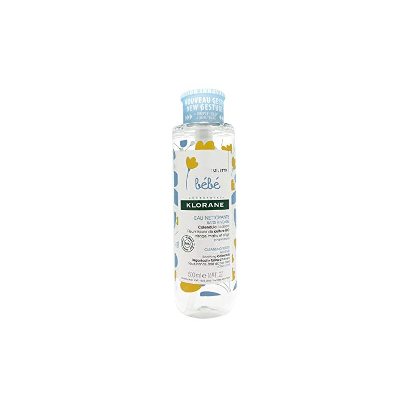 Klorane Bébé Cleaning Water Without Rinse 500ml