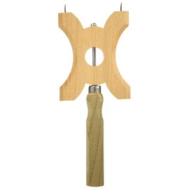 Senkichi Wooden Kite Spool Large Construction Water Line for Winding