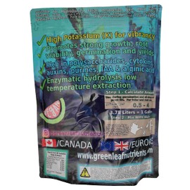 Organic Sea-K for Plants Seaweed and Kelp Fertilizer Supplement Concentrated Extract Powder Nutrient