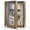Love-KANKEI 8x10 Shadow Box Frame with Linen Back Picture Memory