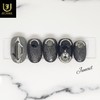 Black Hole Handmade Nail Tips - Long Round / 블랙홀