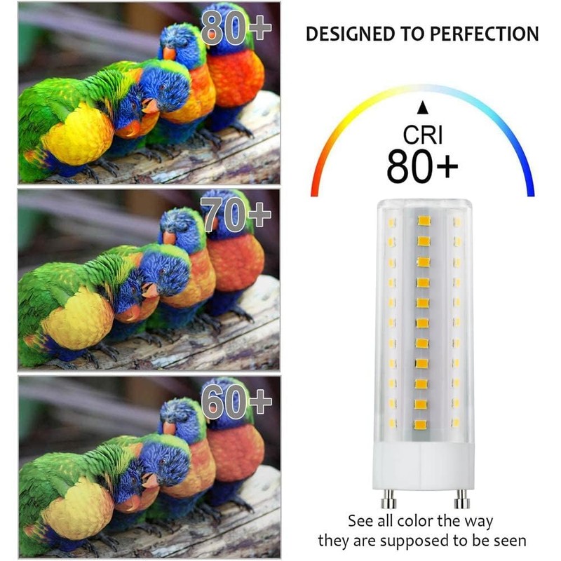 Cheopha GU24 LED Light Bulb Warm White 13W 18W 23W