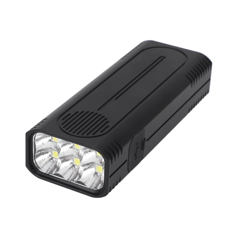 Flat Flashlights 10000LM USB Rechargeable IPX4 Protection 4200mAh with Pocket
