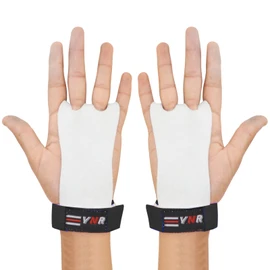 Gymnastics Palm Hand Guards, Junior Children Kids Beginner Grips Palm Protect Gymnastics Leather Training Gloves (S, Black)