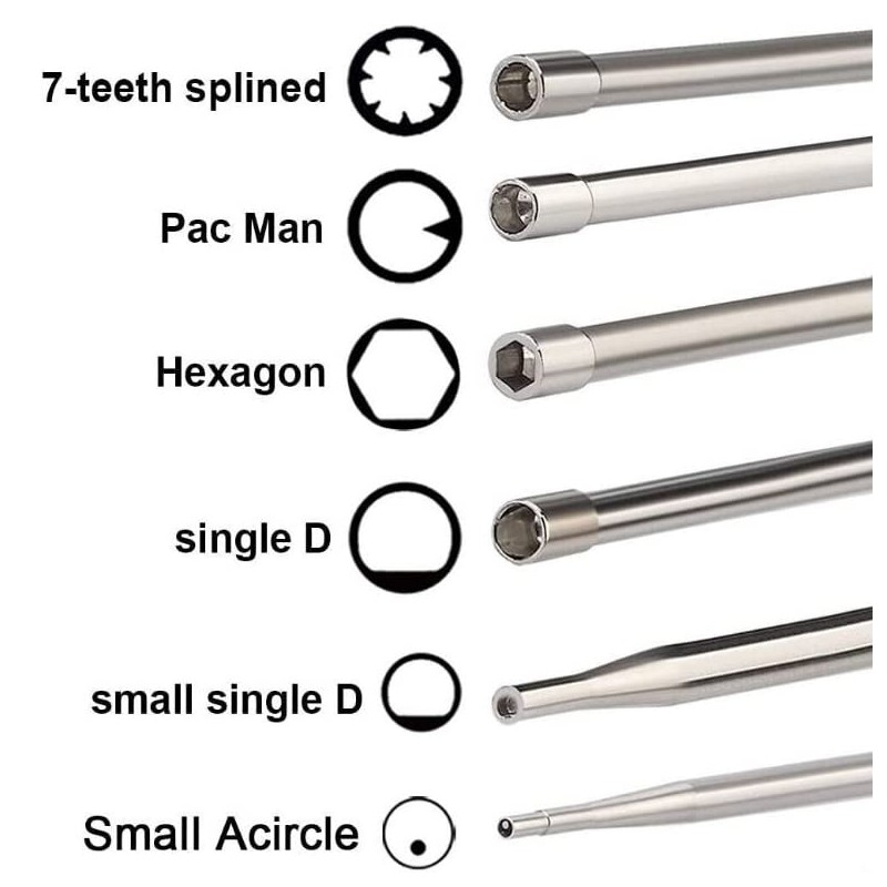 Hippotech 12 PCS Carburetor Adjustment Tool with Acircle Scredrivers for
