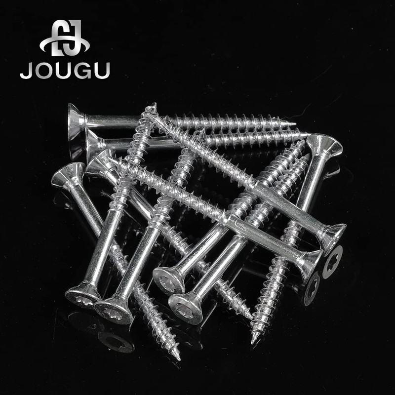 JOUGU Wood Screws #6 × 1-1/2 inch Torx Star Drive