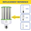 GEPLAD 480V LED Corn Cob Light Bulb 100W, E39 Mogul