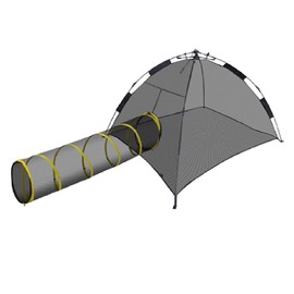 Strong Camel Outdoor Playpen Pet Cat Enclosures Portable Cat Tunnel Play Tent for Cats Rabbits and Small Animals