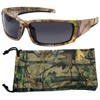 Hornz Brown Forest Camouflage Polarized Sunglasses for Men - Aquabull
