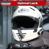 TOKCKYBL Motorcycle Lock, Heavy Duty Anti Theft Helmet, Brake and