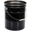 5G Open Head Pail Stl Hndl Black