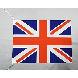Sports Day Flag Tetoron (Polyester) Made in Japan with Leather Cord 20 Individual Countries Flag Size H27 x 40cm