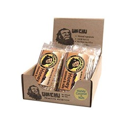 Umchu - Primitive Nutrition Honey Coconut & Nuts (Box of 12) Paleo, No Refined Sugar, Gluten Free, Dairy Free