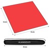 ALANGDUO Large Mahjong Mat with Black Carrying Bag, Anti Slip