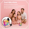 MMOBIEL Children's Karaoke Machine with 2 Microphones - Mini Karaoke