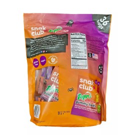 Snack Club, Century Snacks Snak Club TAJIN GUMMY BEARS 36-Bags Chili & Lime Mild Gummi Bears, BIG BAG 27 Oz