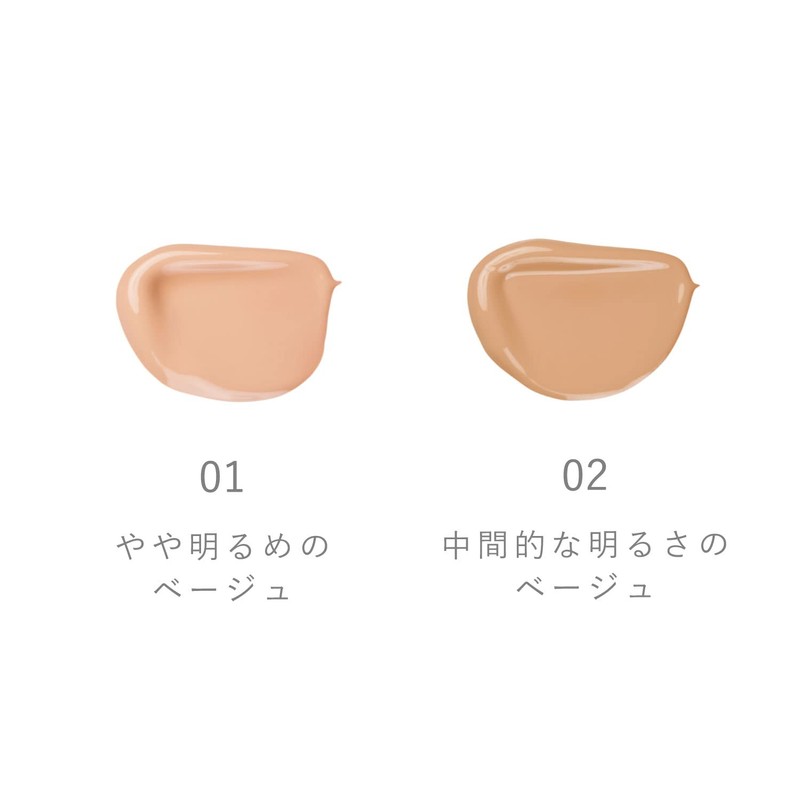 RMK Skin Tint 01 (Slight Light Beige/SPF20 PA++) Highly Moisturizing