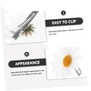 GALPADA 10pcs Daisy Hair Clips for Women and Girls Elegant