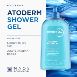 Bioderma Atoderm Moisturizing Shower Gel Body Wash For Normal To Sensitive Skin