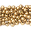 120 15mm Wood Beads - Hole 7mm for Macrame Projects,