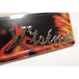 YSA 3D X'TREME CHROME CAR AUTO TRUCK SUV' 4X4 ABS EMBLEM LOGO BADGE E-1522PS