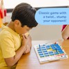 Melissa & Doug Flip-to-Win Portable Wooden Travel Game Board with