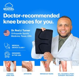 Modelo Pacote com 2 Joelheiras para Mulheres e Homens – Manga de Compressão para Treino, Alívio da Dor no Joelho, Suporte Articular para LCA, Artrite e Menisco Rasgado
