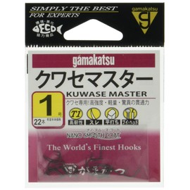 Gamakatsu single hook T1 Kwasemaster 3 No. 21 book 68209