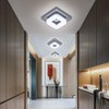 Artpad Surface Mount Square Ceiling Lamp Stainless Base Hallway Porch