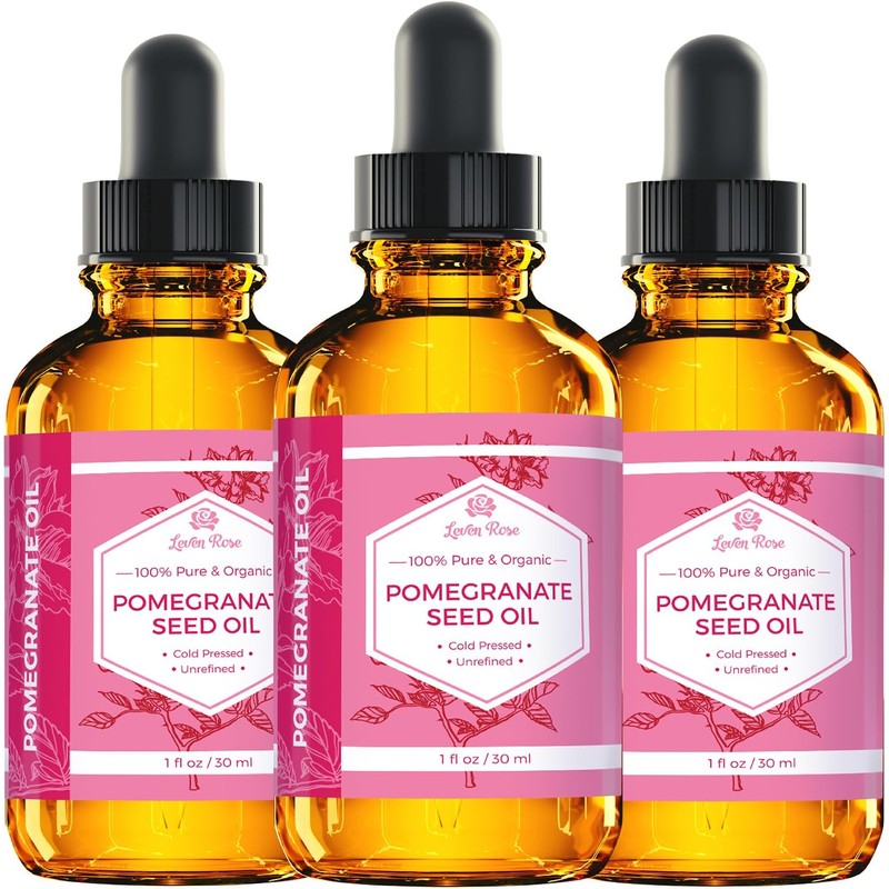 Leven Rose Aceite de Semilla de Granada Prensado en Frío,