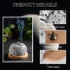 Ksrnsne 1 Piece Incense Burner Moon Face Incense Burner Decoration