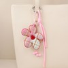 Fuerxy Fabric Flower Bag Charm for Tote Bag Charm Handbags