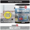 Zinsser 306607 WaterTite Waterproofing Floor and Wall Paint, Gallon, Clear