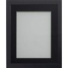 Frame Company Allington Black Photo Frame with Black Mount, 10x8