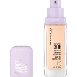 Super Stay Up to 30HR Wear Lumi-Matte Foundation Medium to Full Coverage, Maybelline:_118