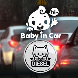 Jeje Deco P_HI baby reflection+fuel cap Maneki-neko Diesel B / P_HI baby 반사+주유구마네키네코 디젤B