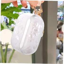 COLLBATH Fashionable Earphone Case Headphone Cover Lightweight Compact Design White