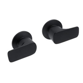 URREA LU.2 Juego de Manerales Grandes, Modelo CASSIA, Negro Mate