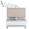 Glass Mirror Music Box Musical Jewelry Storage Case for Girlfriend