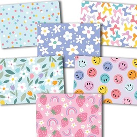 Hadley Designs Tarjetas y sobres en blanco de 4 x 6 – 24 tarjetas de felicitación en blanco con sobres a granel, juego de tarjetas de notas de papeler